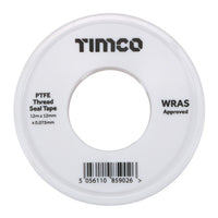 Timco PTFE Thread Seal Tape 12m x 12mm