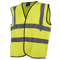 Scan Hi-Vis Waistcoat Yellow- Medium (41in) SCAHVWM