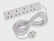 S.M.J Extension Lead 240V 4-Way 13A 5m SMJB4W5MP
