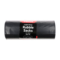 Timco 535 x 820mm Shield Light Duty Rubble Sacks Pack of 30 SRS30