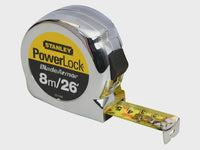 Stanley 0-33-526 Powerlock Rule BladeArmor Pocket Tape 8m / 26ft STA033526