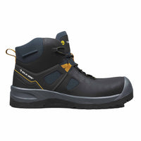 Snickers Solid Gear work shoes Essence Mid S3S black, size 43 UK 9