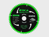 RIKA TCTR013 Razor Pro TCT Circular Saw Blade 210mm x 60T X 30mm