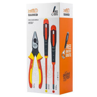 Bahco Original VDE Screwdriver & Plier Set 3 Piece