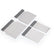 Harris Pack of 4 Continental Filling Knives Seriously Good Steel Blade 102064328