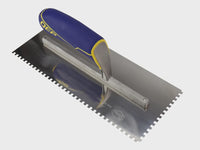 Vitrex 102970NP Professional Stainless Steel Adhesive Trowel Square Notches 4mm VIT102970