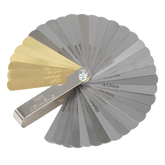 Sealey VS513 Premier Combination Steel/Brass Dual Marked Feeler Gauge 36 Blade