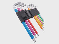 Faithfull 9 Piece Colour Coded Hex Key Set Essential Tools XMS25HEXKEY