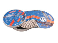 Faithfull  115mm/4.5" Inox Discs Fast Cut Blades XMS25CUTOFF