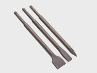 Faithfull 3 Piece SDS+ Chisel Bit Set Concrete & Masonry XMS25SDSSET