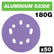 Trend Aluminium Oxide Random Orbital Sanding Disc 180 Grit 125mm 50pc AB/125/180A/B