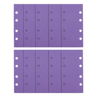 Trend Aluminium Oxide 1/3 Sheet Sanding Sheet 10pc 93mm x 185mm 120 grit AB/THD/120A