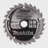 Makita E-12120 Efficut TCT Circular Saw Blade 136mm x 20mm x 25T