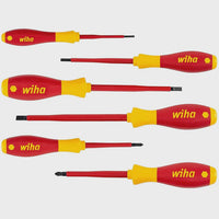 Wiha Slotted Pozi Screwdriver Set 6 Piece WHA-25477