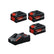 Bosch 0615V0005T Expert Starter Kit 3 x EXBA18V-80 + EXAL18V-160