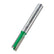 Trend 1/4" Two Flute Straight Cutter 6.3mm Dia. x 19.1mm Cut C007X1/4TC