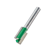 Trend 1/4" Two Flute Straight Cutter 12mm Dia. x 19.1mm Cut C019X1/4TC