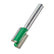 Trend 1/4" Two Flute Straight Cutter 12.7mm Dia. x Straight Cut C021X1/4TC