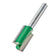 Trend 1/4" Two Flute Straight Cutter 15.0mm Dia. x 25mm Cut C024AX1/4TC