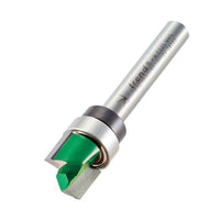 Trend 1/4" 12.7mm Dia. x 9.5mm Cut Template Profile Cutter C121BX1/4TC