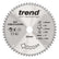 Trend Wood Crosscut Mitre Saw Blade 250mm x 30mm x 60T CSB/CC25060