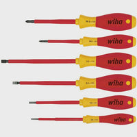Wiha Slotted Philips Screwdriver Set 6 Piece WHA-00833