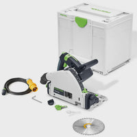 Festool TS 55 FEQ-Plus 110V GB 160mm Circular Plunge-Cut Saw In Systainer - 576707