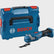 Bosch Professional GOP 18V-34 Starlock Plus Brushless Multi Tool Body Only In L-Boxx Carry Case + 1x Blade