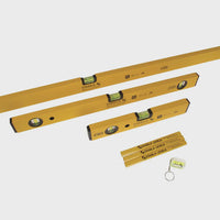 Stabila STB70-2-COMBI 70-2 Spirit Level 3 Pieces Set 180cm 60cm 30cm With Pencils & Keyring - 14955