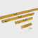 Stabila STB70-2-COMBI 70-2 Spirit Level 3 Pieces Set 180cm 60cm 30cm With Pencils & Keyring - 14955