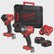 Milwaukee M18 FPP2A3-502X 18V Fuel Combi Drill + Impact Driver with 2 x 5.0Ah Battery Charger & Case 4933480876