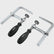 Makita 194385-5 Guide Rail Clamp Set for Makita Track Saws Pack of 2