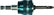 Bosch EXPERT Power Change Plus Arbor with Pilot Drill, Hex Shank 8.7 mm, HSS-Co, 7.15 x 25 x 65 mm