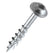 Trend Pocket Hole Screw Coarse No. 7 x 30mm PH/7X30/500C