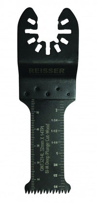Reisser OMT3214L Omt Blade Japanese Tooth Bi-M 32.0Mm X 14Tpi Deep Plunge Cut