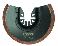 Reisser OMT85TCT Half Round Oscillating Multi-tool Blade Tct Grit 85Mm