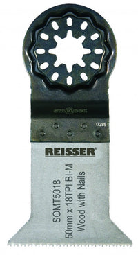 Reisser SOMT5018 Starlock Oscillating Multi-tool Blade Bi-M 50Mm X 18Tpi