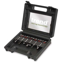 Trend 6pc starter cutter set 1/4 SET/SS11X1/4TC