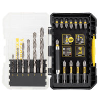 Stanley Screwdriver & Drilling Bit Set 19 Pieces STA88554
