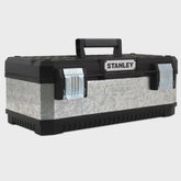 Stanley 1-95-619 Galvanised Metal Toolbox 58cm/23" STA195619