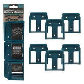 StealthMounts Makita 18V LXT Battery Mounts Pack of 6 SMT-BM-MK18-BLU