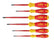 Wiha 36455 Softfinish SlimFix Electric Sl/Pz Screwdriver Set of 6 piece WHA-36455